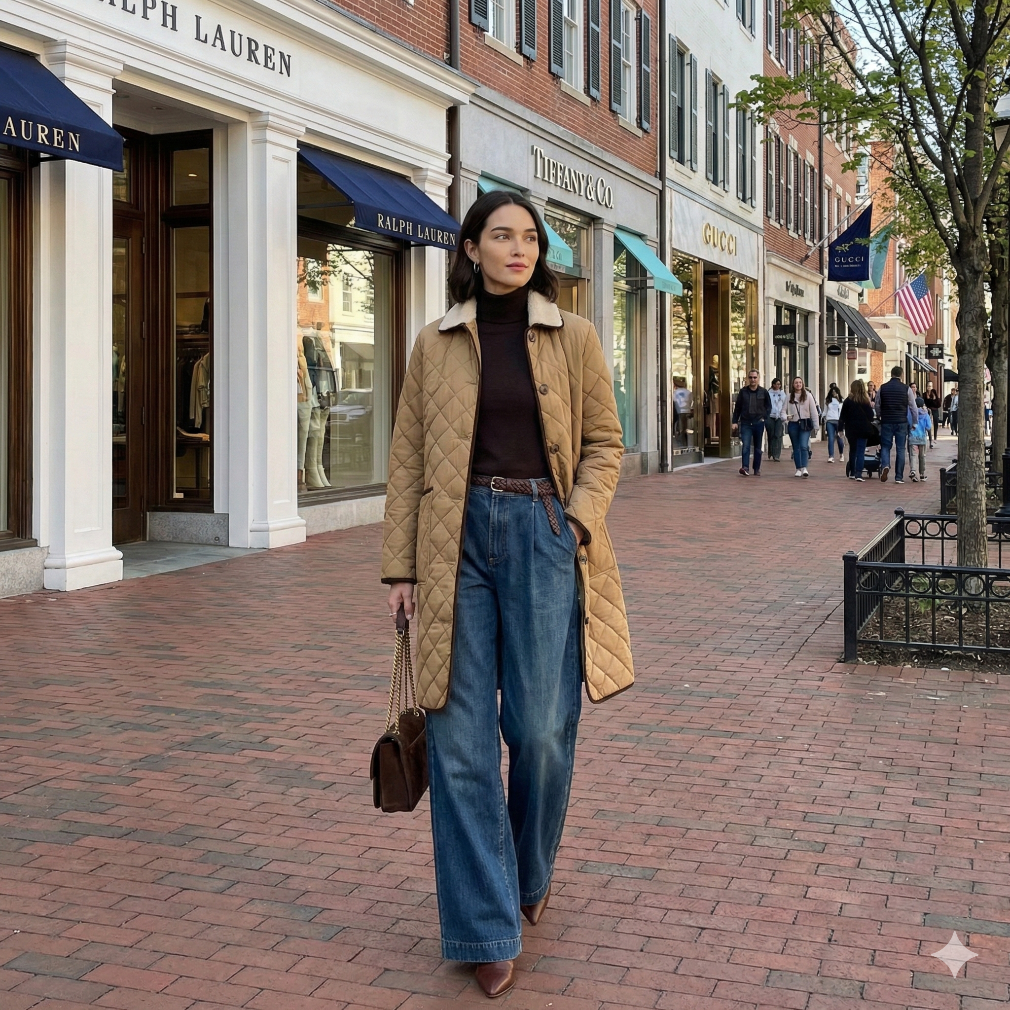 【預購】Lauren Ralph Lauren Faux-Fur-Collar H021352 女裝外套