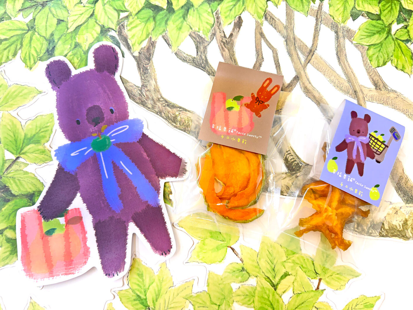 芭樂熊水果乾-小巧包