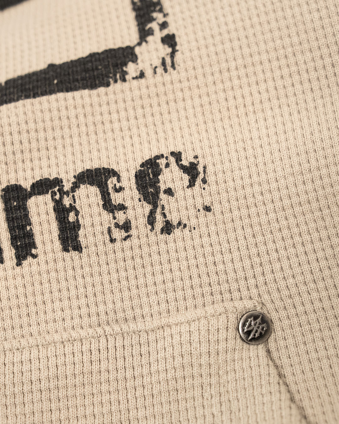 *門市限定 _def.gif Hate Waffle Zip Hoodie (Khaki)