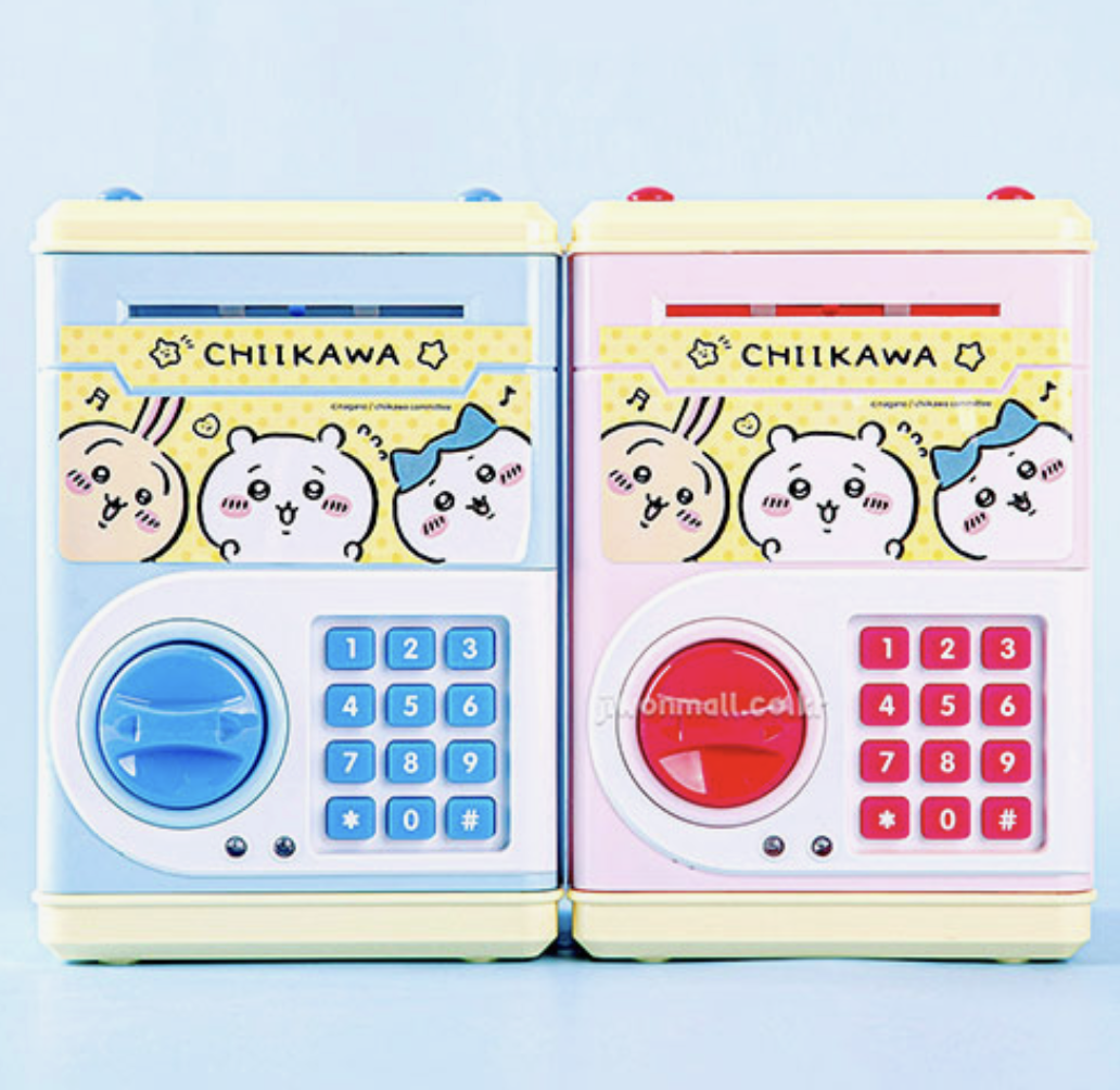 Chiikawa 電子存錢機 顏色隨機發放