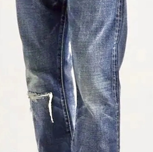 ON SALE: VISVIM SOCIAL SCULPTURE 16 DAMAGED-25 JEANS - SIZE 34 PRE ORDER ITEM (預訂中)