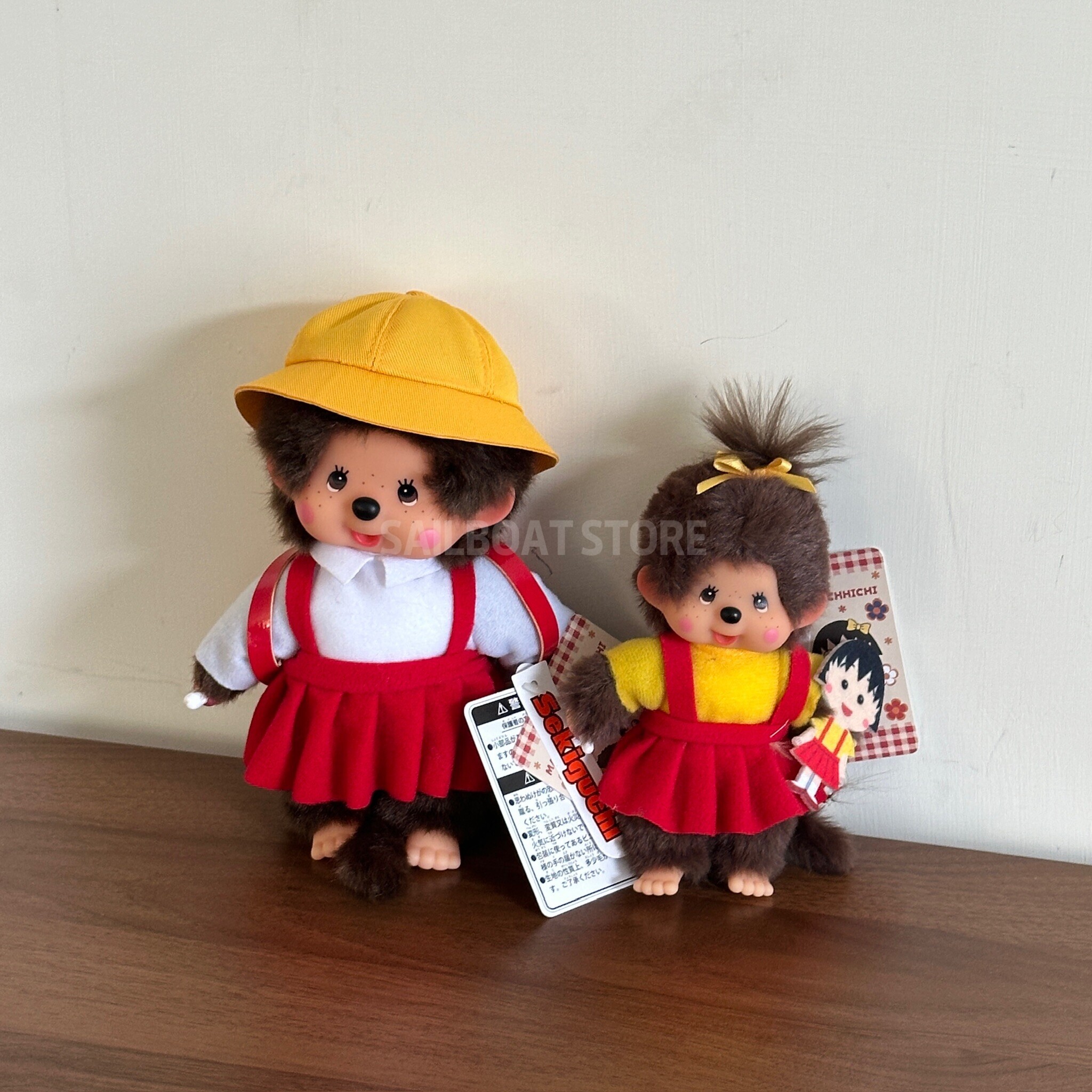 #現貨 🇯🇵日本 櫻桃小丸子 × 蒙奇奇 吊飾娃娃 S娃
