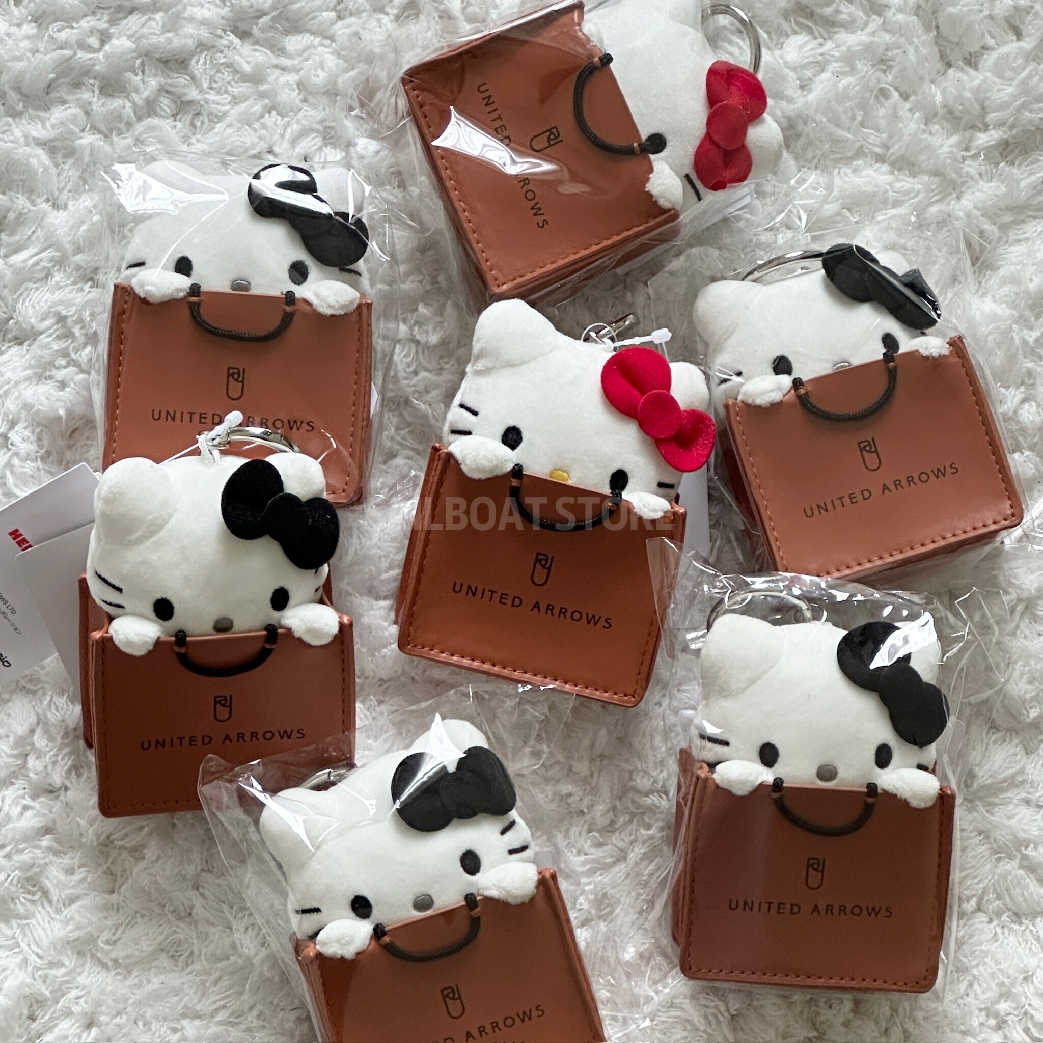 #預購 🇯🇵日本 HELLO KITTY × UNITED ARROWS 凱蒂貓 購物袋吊飾