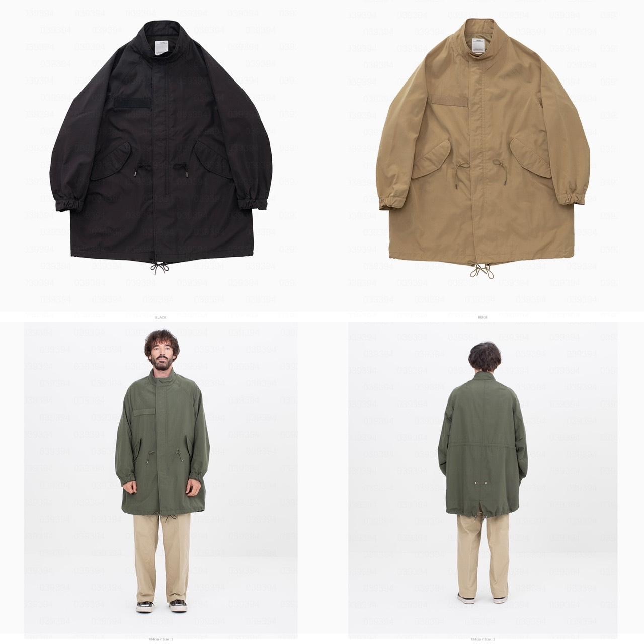 2/18 RELEASE: VISVIM 2026 S/S SIX-FIVE FISHTAIL PARKA - PRE ORDER ITEM (預訂中)