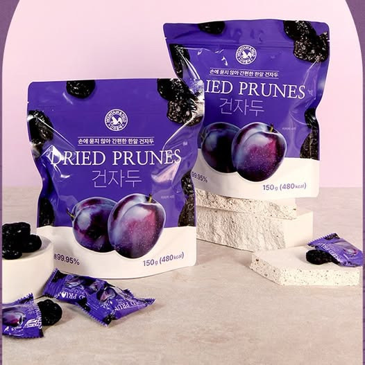 韓國MOUNTAIN & FIELD松鼠家 大容量順暢速纖蜜梅乾150g 1套2包