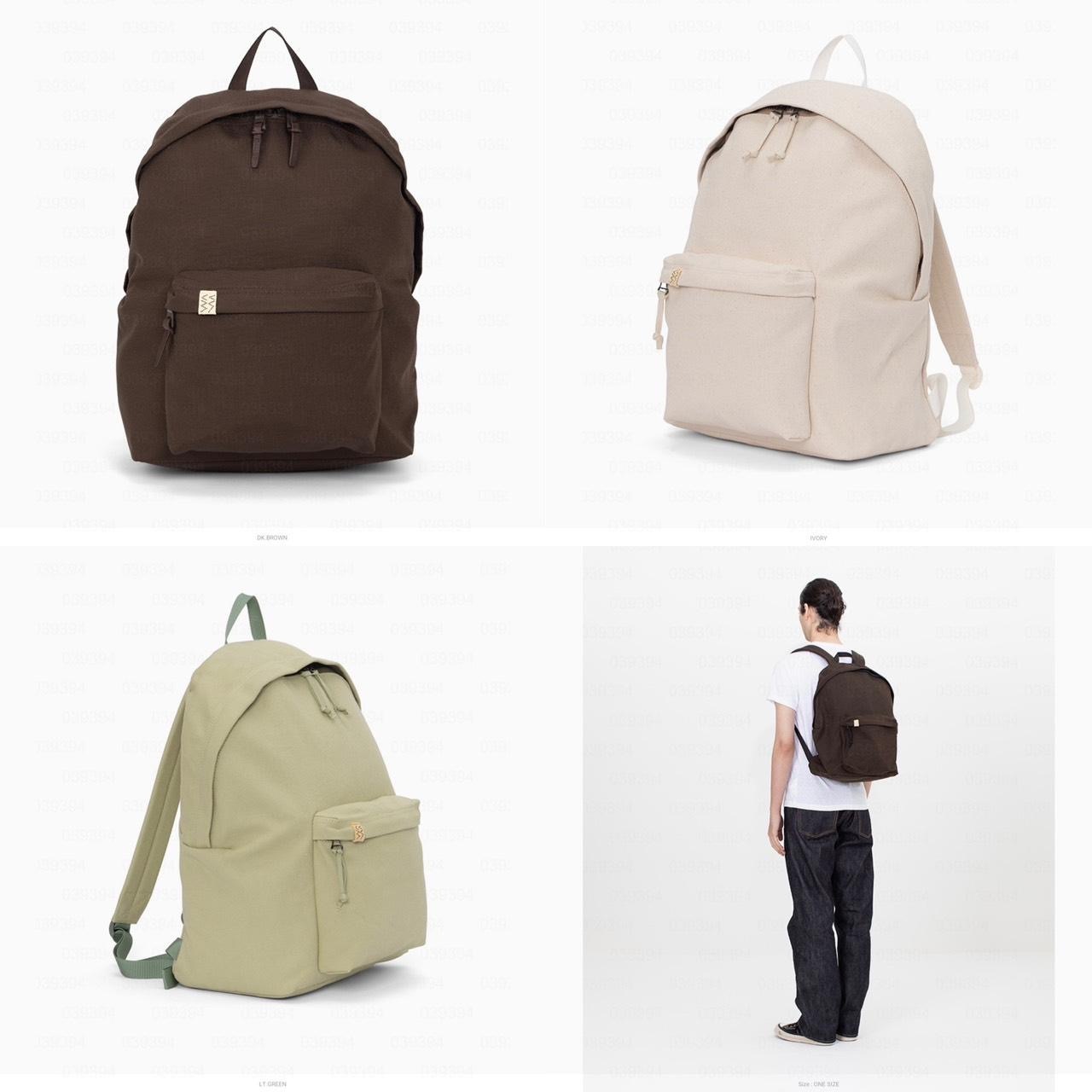 2/18 RELEASE: VISVIM 2026 S/S CANVAS RUCKSACK 22L BACKPACK - PRE ORDER ITEM (預訂中)