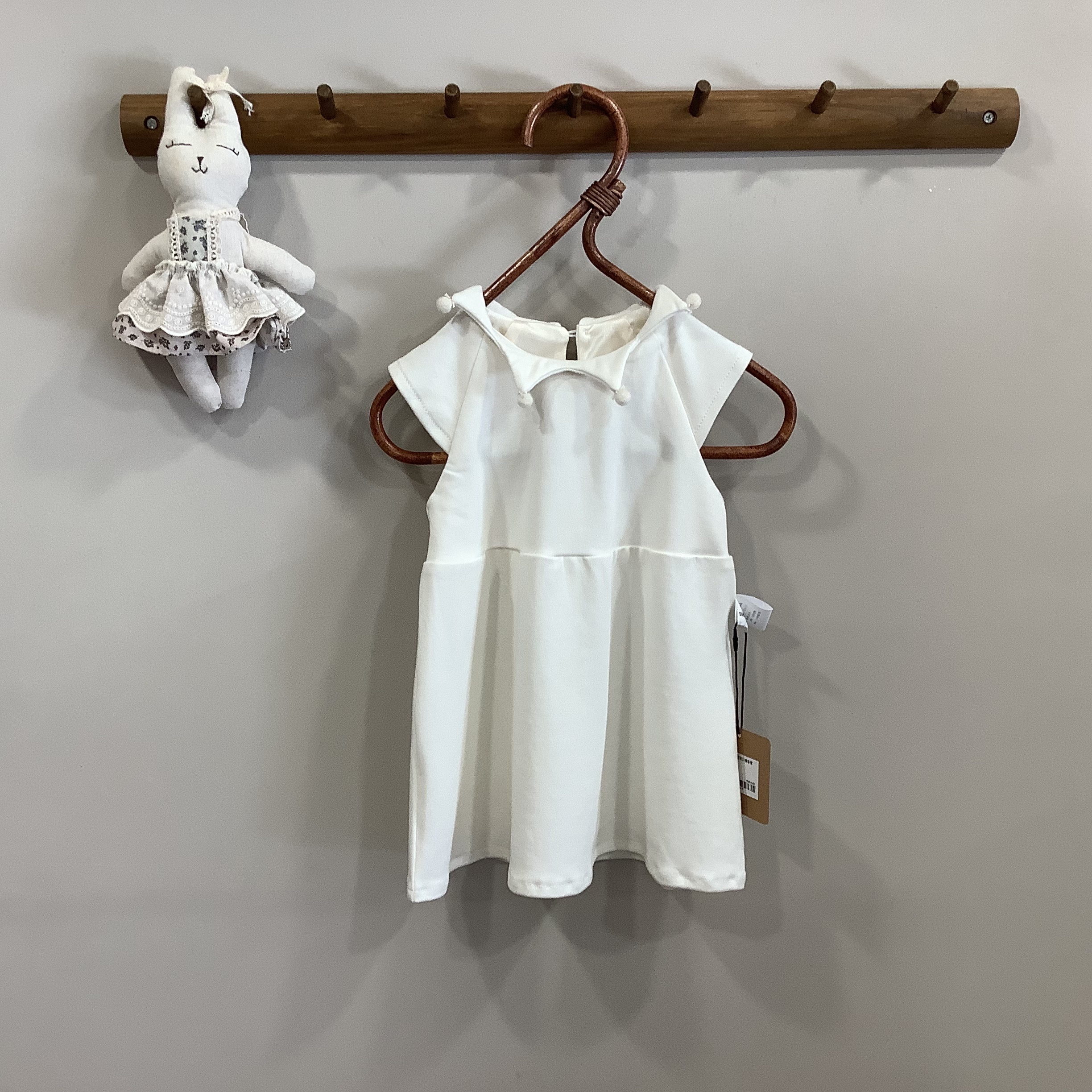 A04249造型領口連身裙