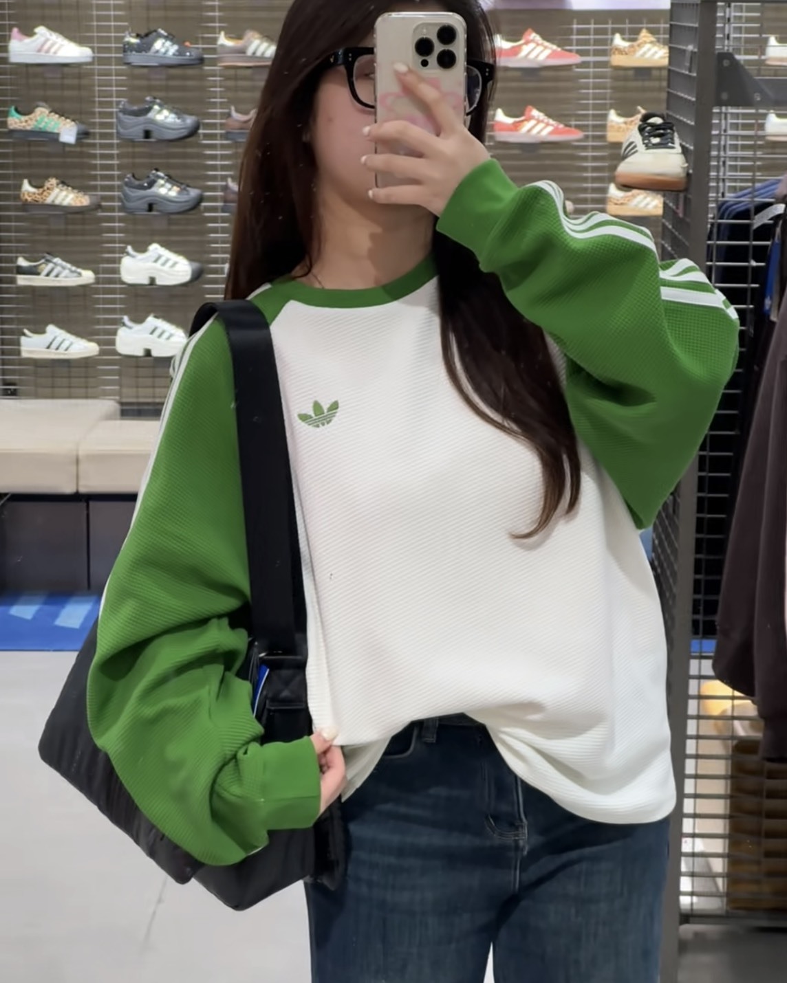 【預購】ADIDAS ORIGINALS LONG-SLEEVE TOP LS 綠色 KV8869