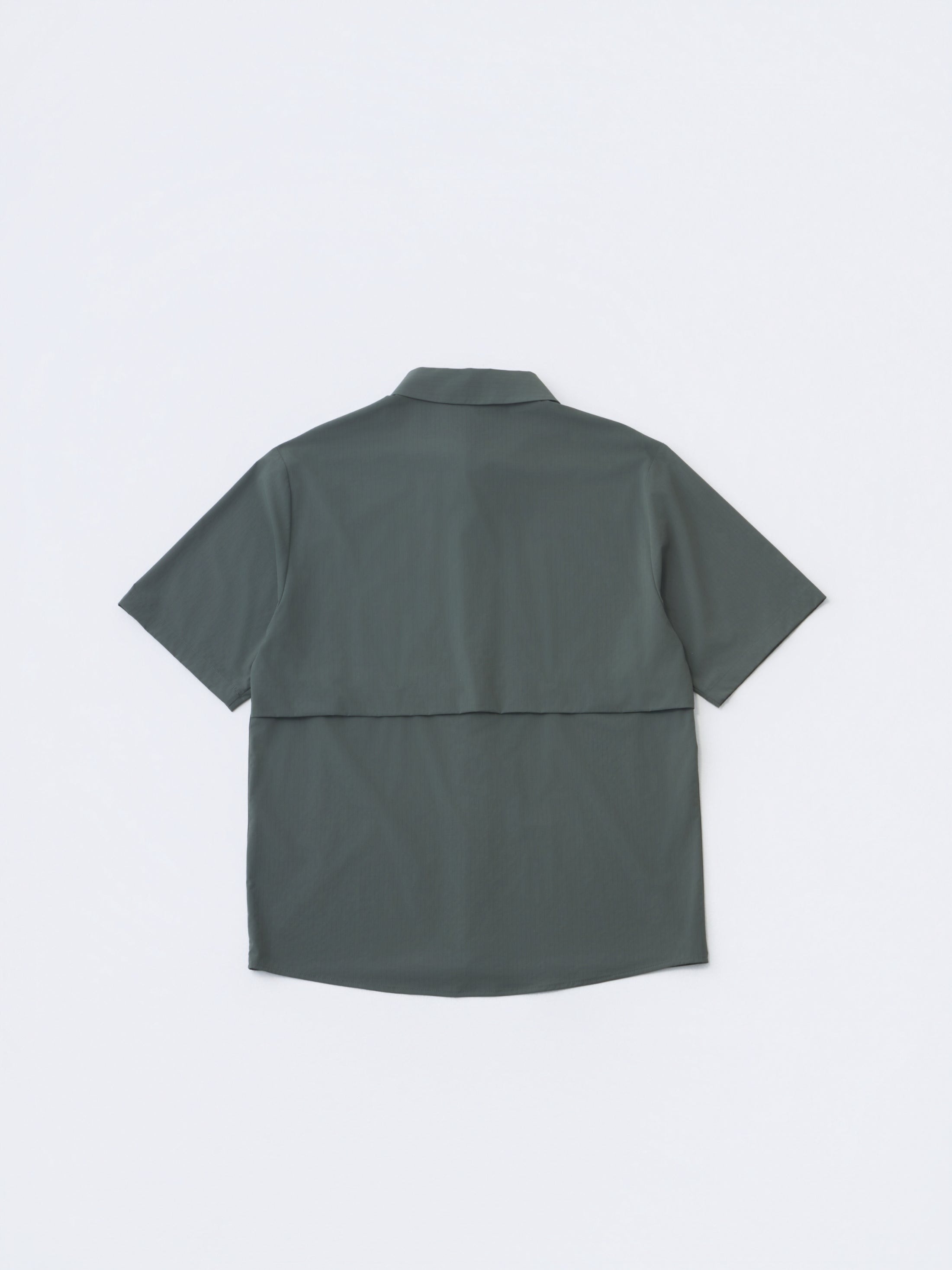 HIKING PATROL | ALIGN BUTTON UP SS SHIRT "PINE MIST"