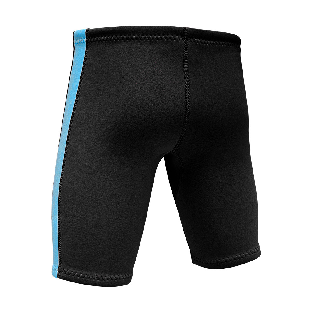 2mm 兒童 SCR 游泳保暖短褲 - 藍