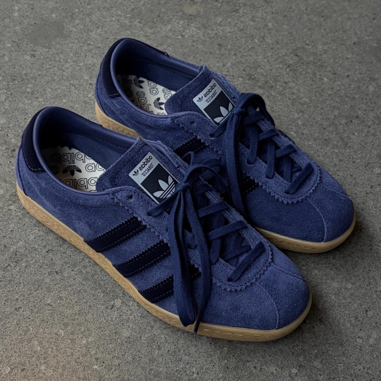 ADIDAS ORIGINALS TOBACCO 丈青藍 麂皮 男女 休閒鞋 JP9652