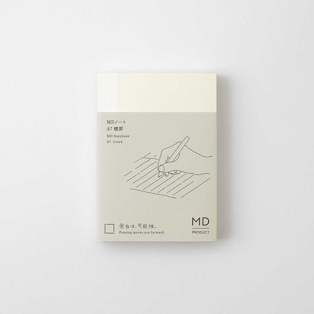 A7 橫線 MD 筆記本｜MD PRODUCTS 日本