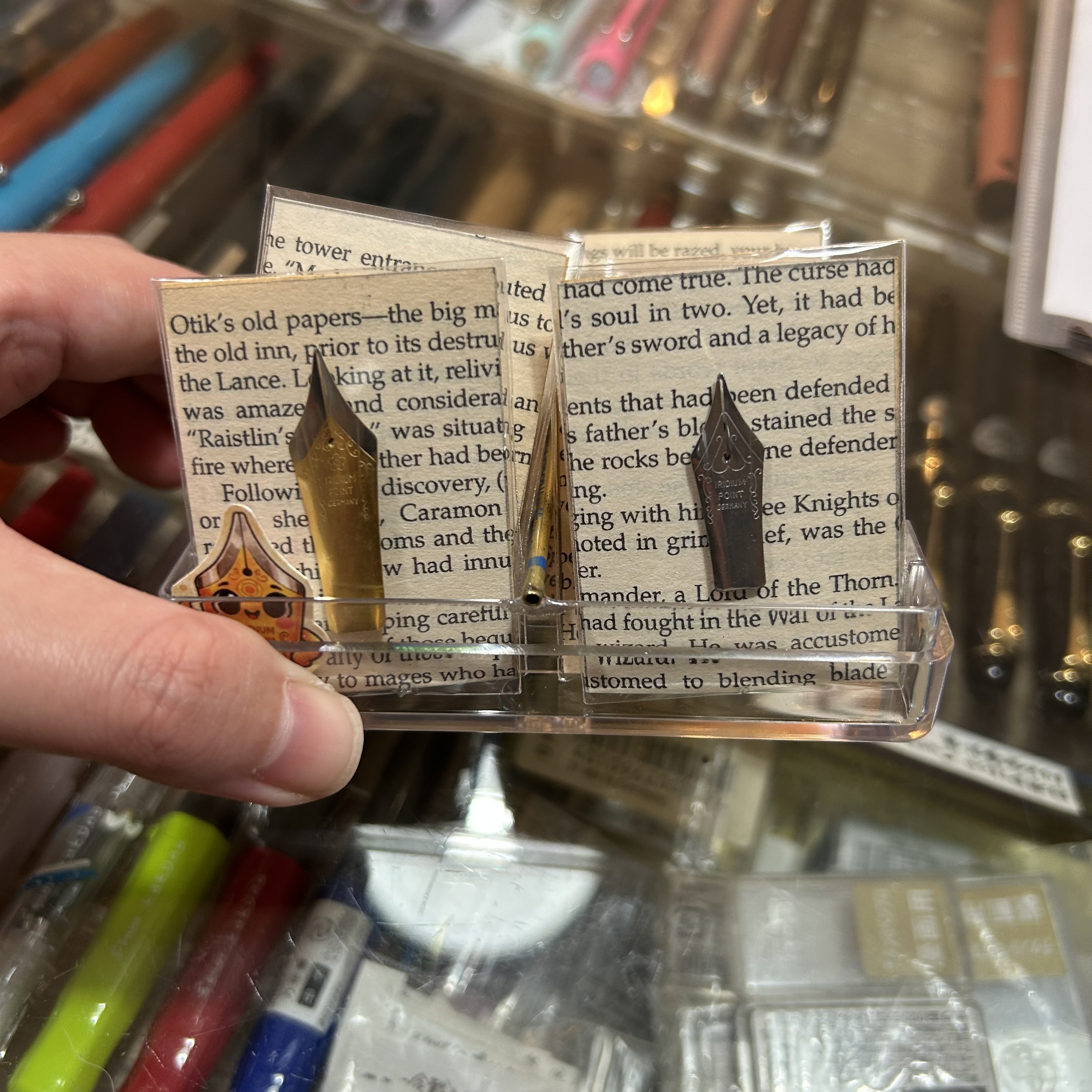 復古鋼筆 筆尖徽章｜夏普 台灣