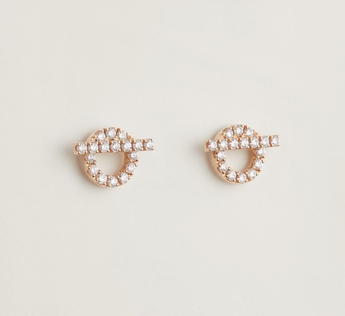 Finesse earrings rose gold