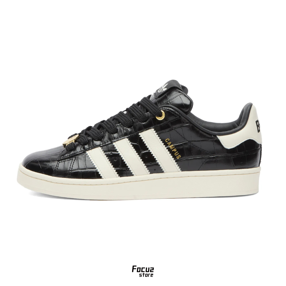 【Focus Store】預購 Bape x Adidas Originals Campus 00s "World Cup" 世界杯限定 聯名 鱷魚皮 黑白 KJ8851