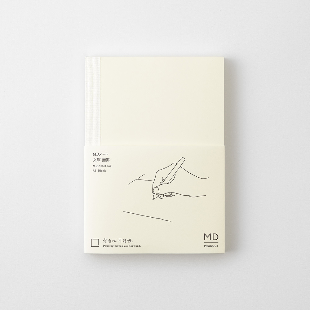 B6 新書 空白 MD 筆記本｜MD PRODUCTS 日本
