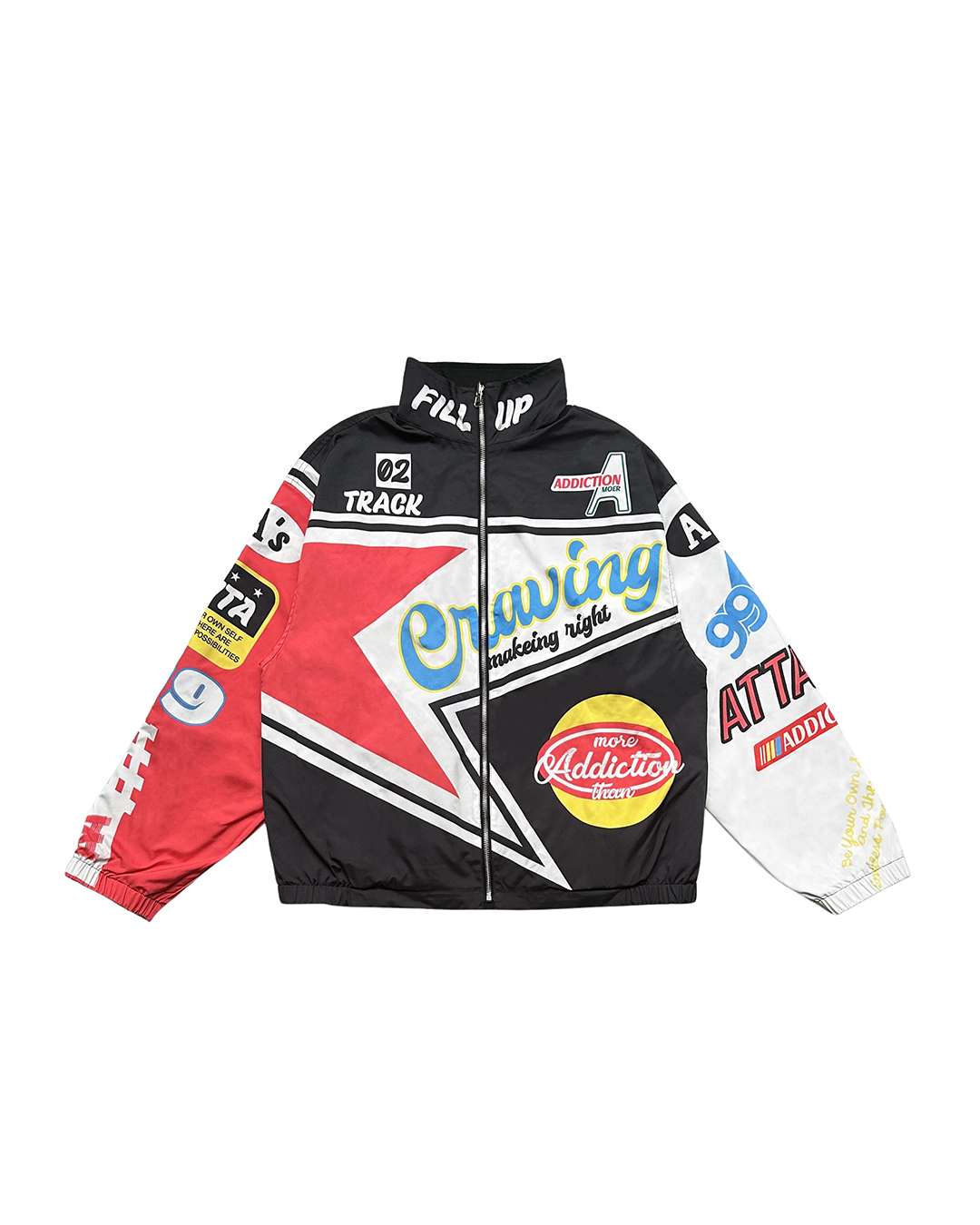 MTA｜Reversible Jacket (Black/Pattern)