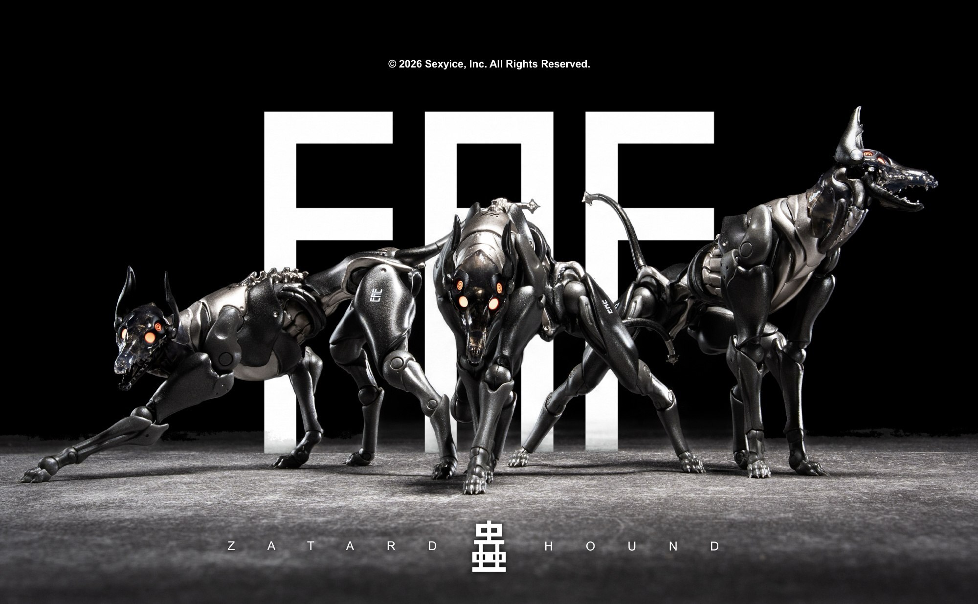 【冰感工作室 蟲系列 EAE犬型生物兵器 紮塔德獵犬】