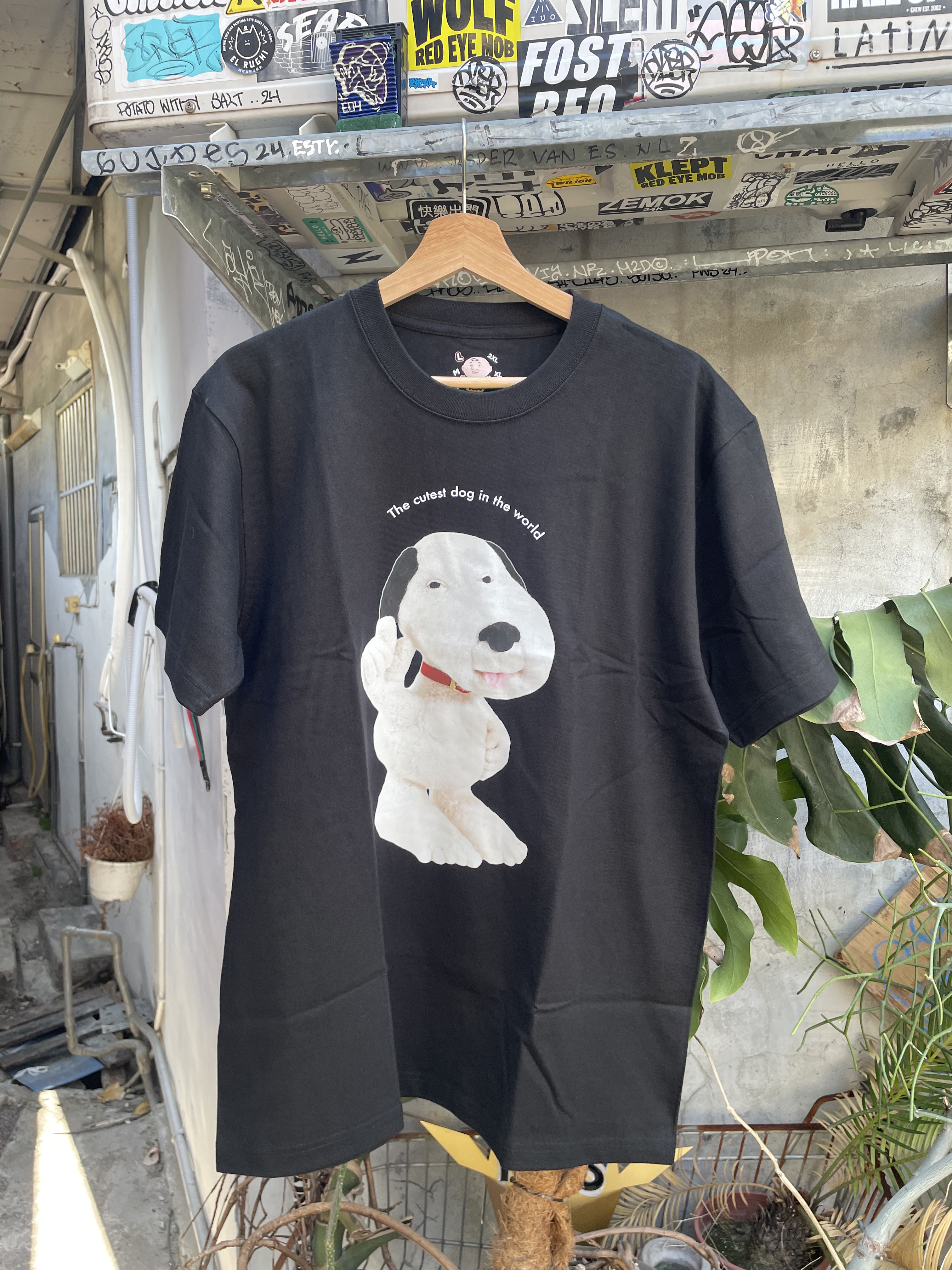 Anye tang 安爺堂 - 狗爺黑tee