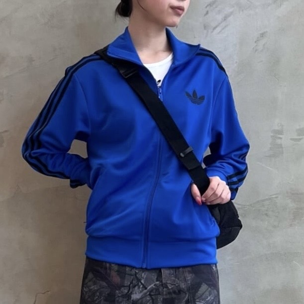 ADIDAS ORIGINALS 寶藍 運動上衣 寬鬆 休閒 JX7856