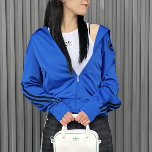 ADIDAS ORIGINALS 寶藍 運動上衣 寬鬆 休閒 JX7856