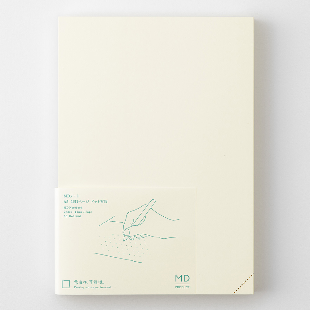 A5 一日一頁 點點 MD 筆記本｜MD PRODUCTS 日本