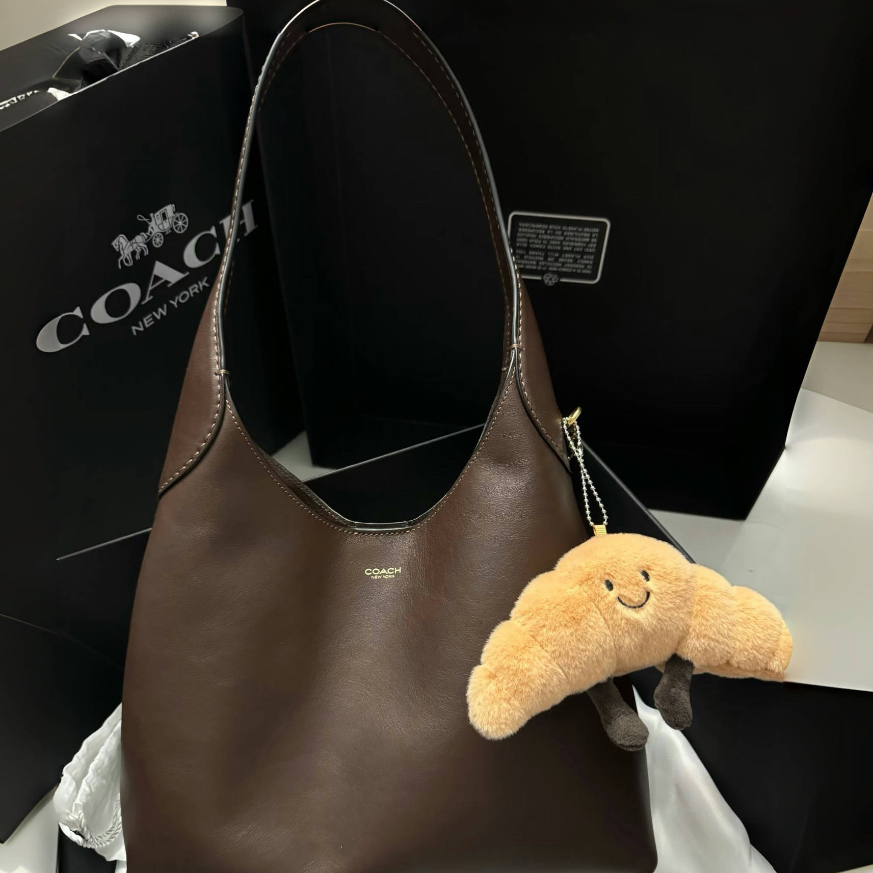 《美國代購》 Coach✨Brooklyn 28/34 單肩手袋