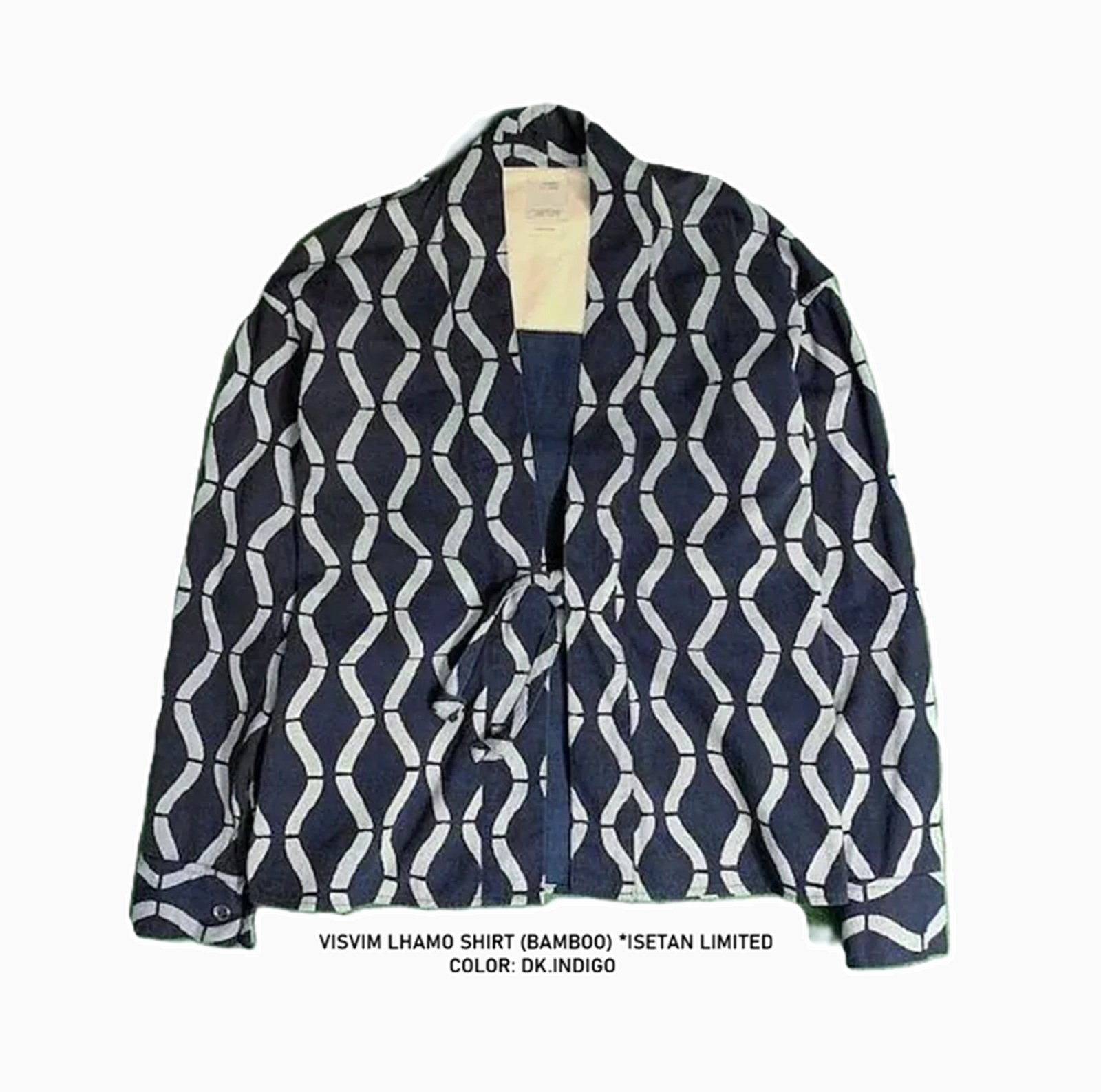VISVIM LHAMO SHIRT (BAMBOO) *ISETAN LIMITED - DK.INDIGO SIZE 1 IN STOCK NOW (現貨發售中)