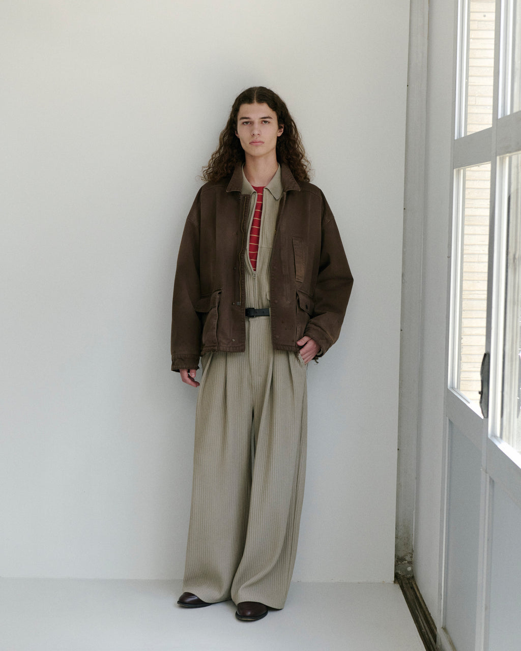 2026SS ANCELLM HIGHCOUNT DRILL AGING JACKET 秀上款 外套 夾克 現貨 ANC-JK80