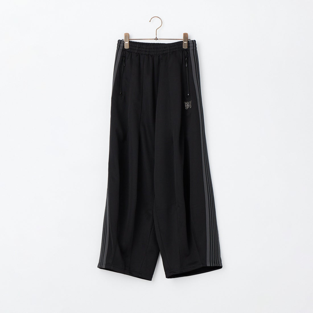 2026SS NEEDLES HD TRACK PANTS 別注限定 聯名 蝴蝶 黑魂 寬版 長褲 現貨 RW1716
