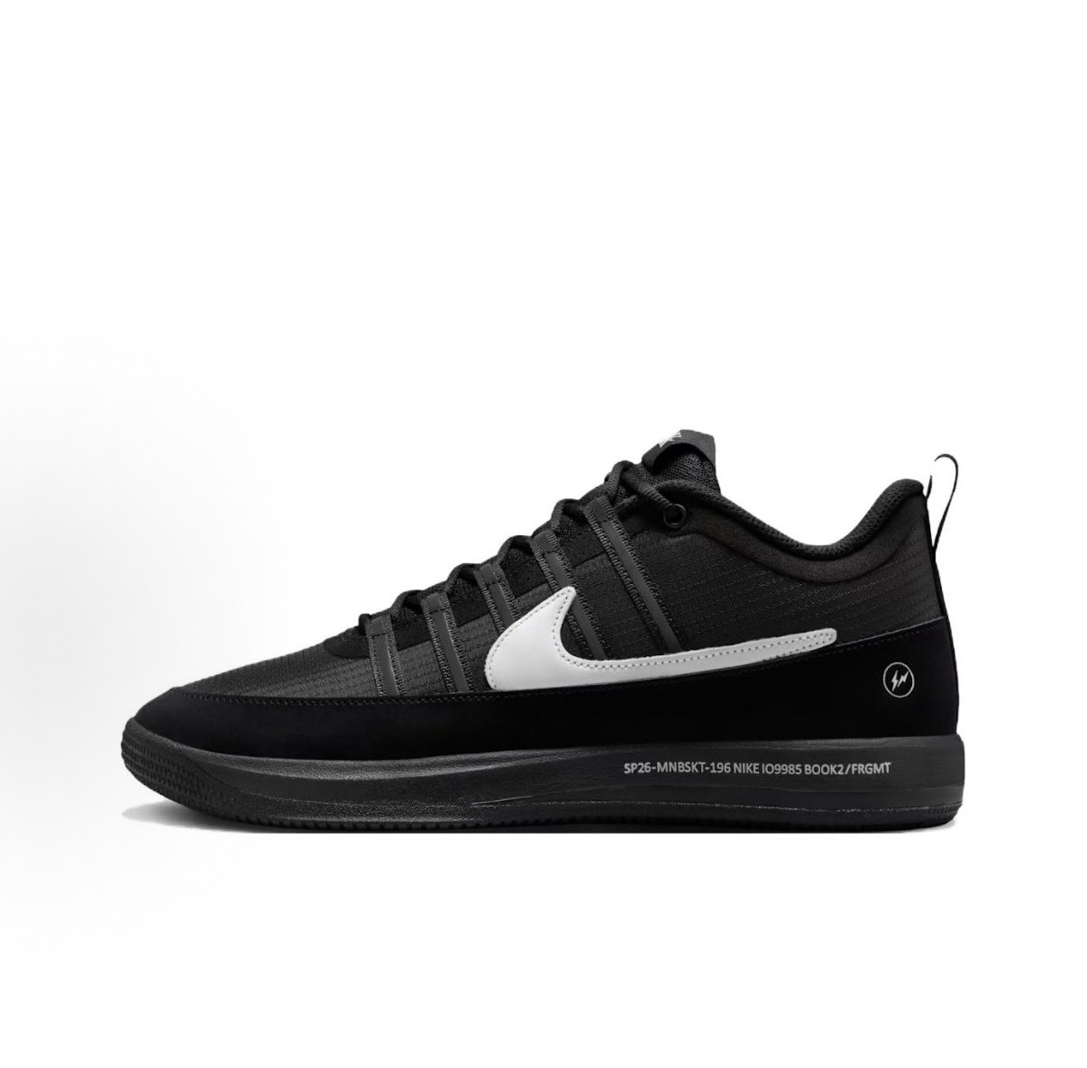 【限量聯名】Nike x Fragment Design Book 2 EP "Black" 藤原浩 聯名款 黑色 IO9985-900