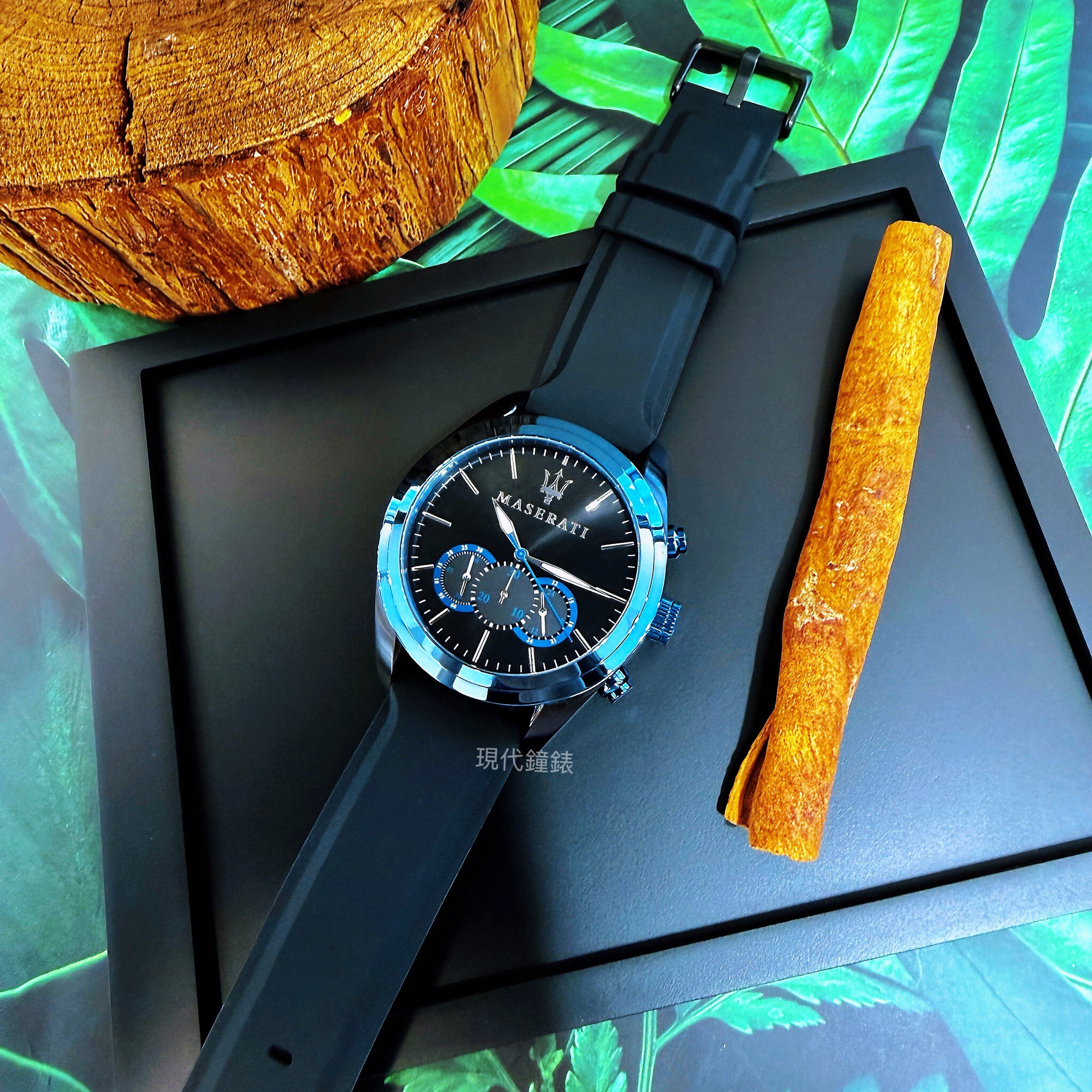 【Maserati 瑪莎拉蒂】長征終站系列 三眼腕錶R8871612006 45mm 現代鐘錶