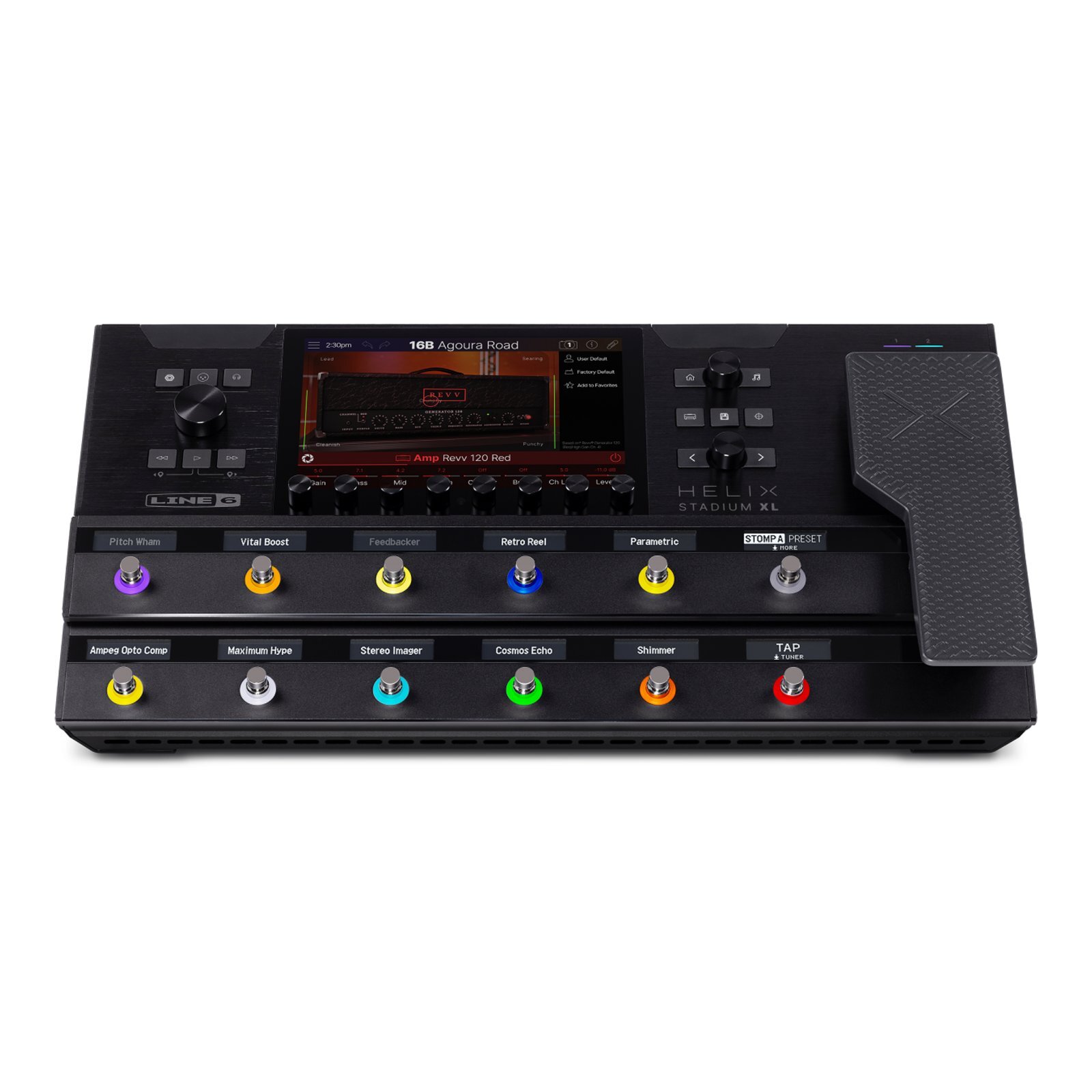 Line 6 Line 6 Helix Stadium XL 旗艦音箱模擬綜合效果器（8 吋觸控｜Agoura 新建模） 第 2 張圖片｜三峽效果器