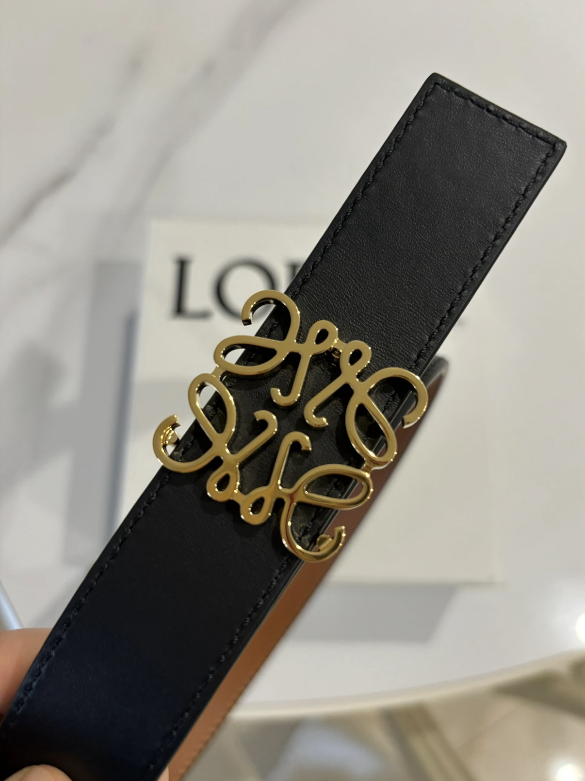 Loewe Reversible 2.8cm Belt