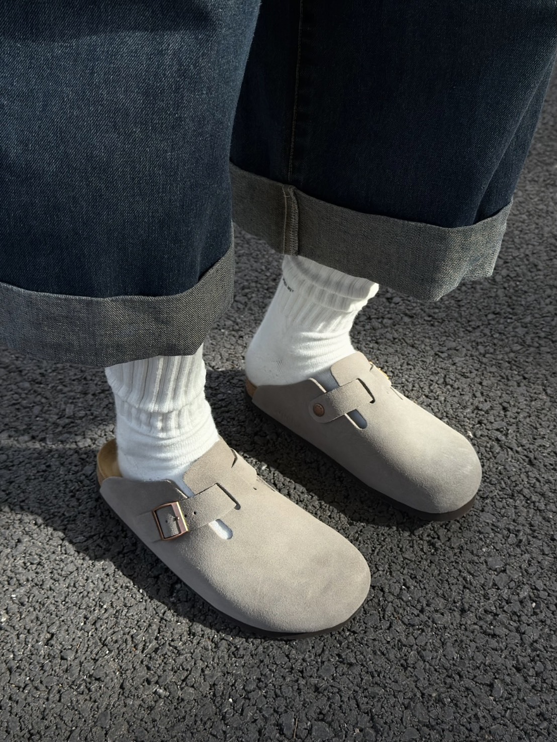 <要漲價啦🤯最後機會>  JEEP 勃肯鞋 白灰