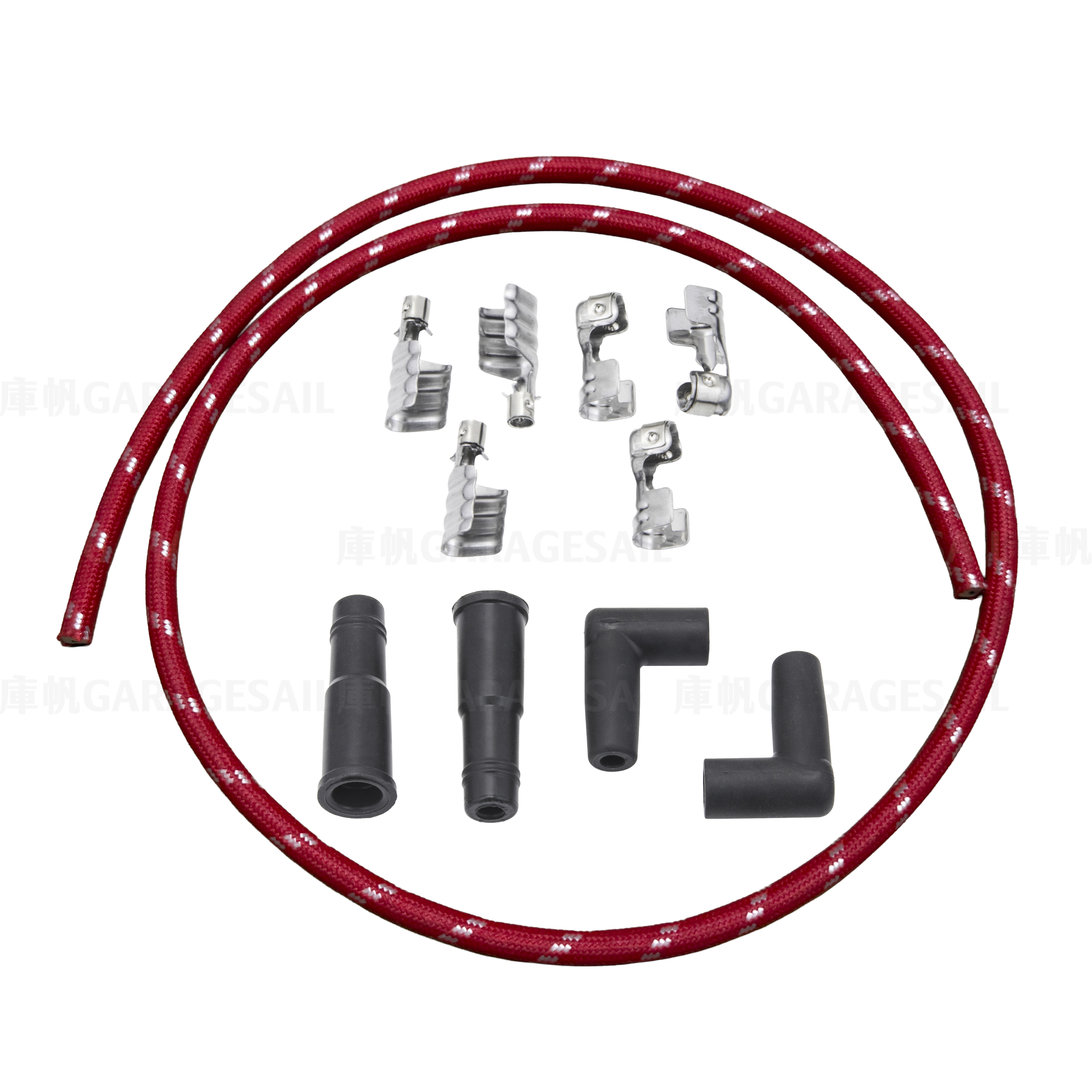 哈雷專用 8mm 導線 考爾線 矽導線 4色