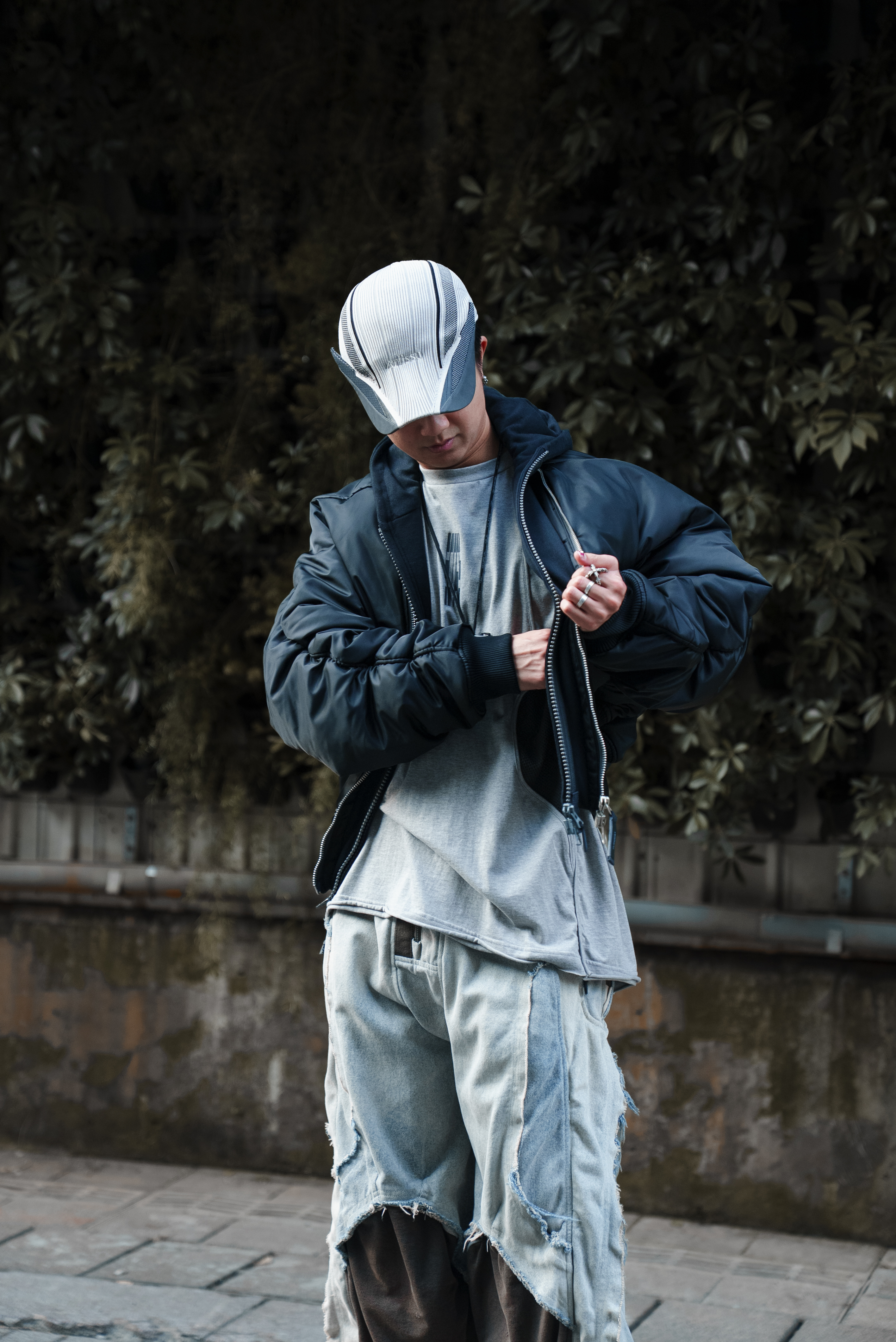 【Focus Store】現貨 Hamcus DUSZEN Raiden-17 / Low-Orbit MA-1 Aged Faux-Layered Padded Bomber 多層加厚飛行員夾克 ZM03725-1 CB