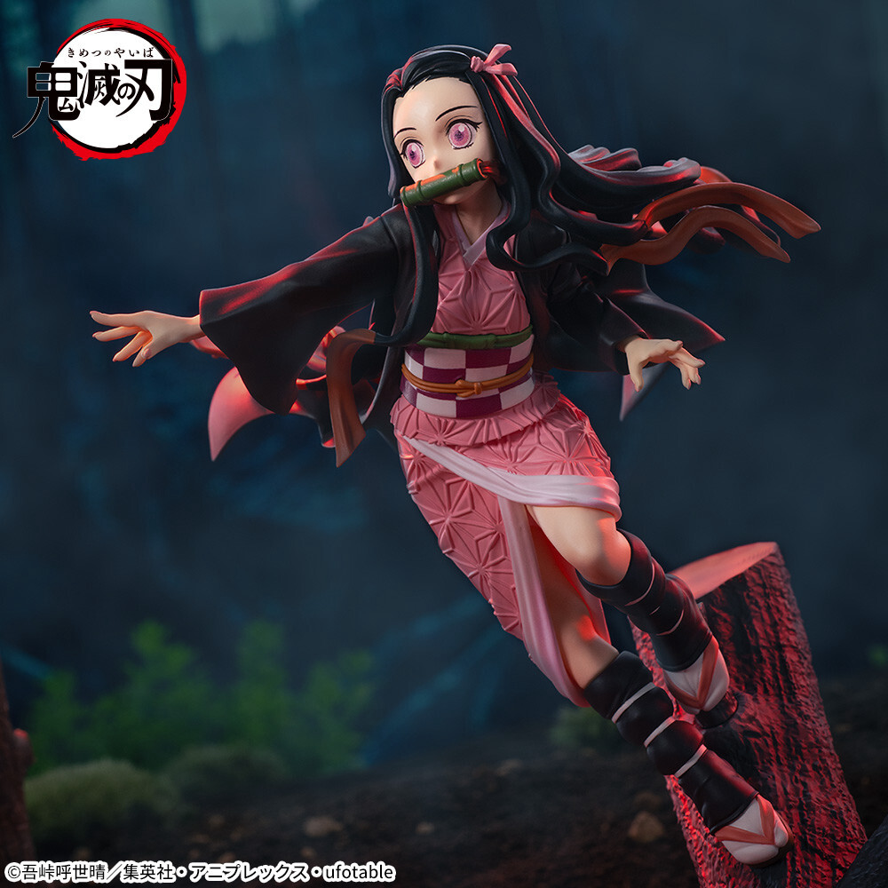 SEGA PRIZE 景品鬼滅之刃XrossLink 竈門炭治郎禰豆子再販公仔模型Q哥