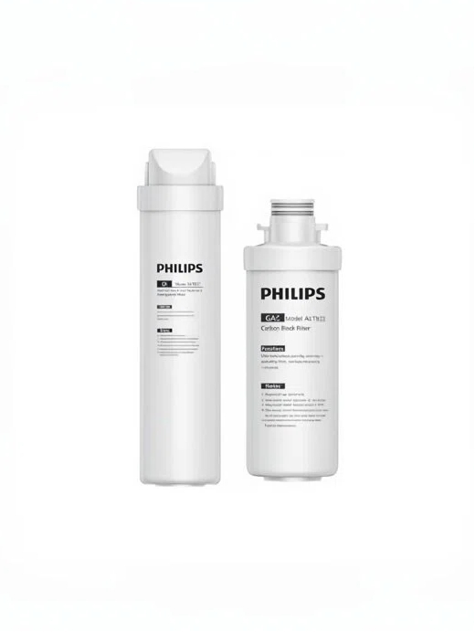 【PHILIPS飛利浦】適用小瞬淨AUT7005 ｜CP+GAC濾芯｜一年份濾心組 (AUT821+AUT823)