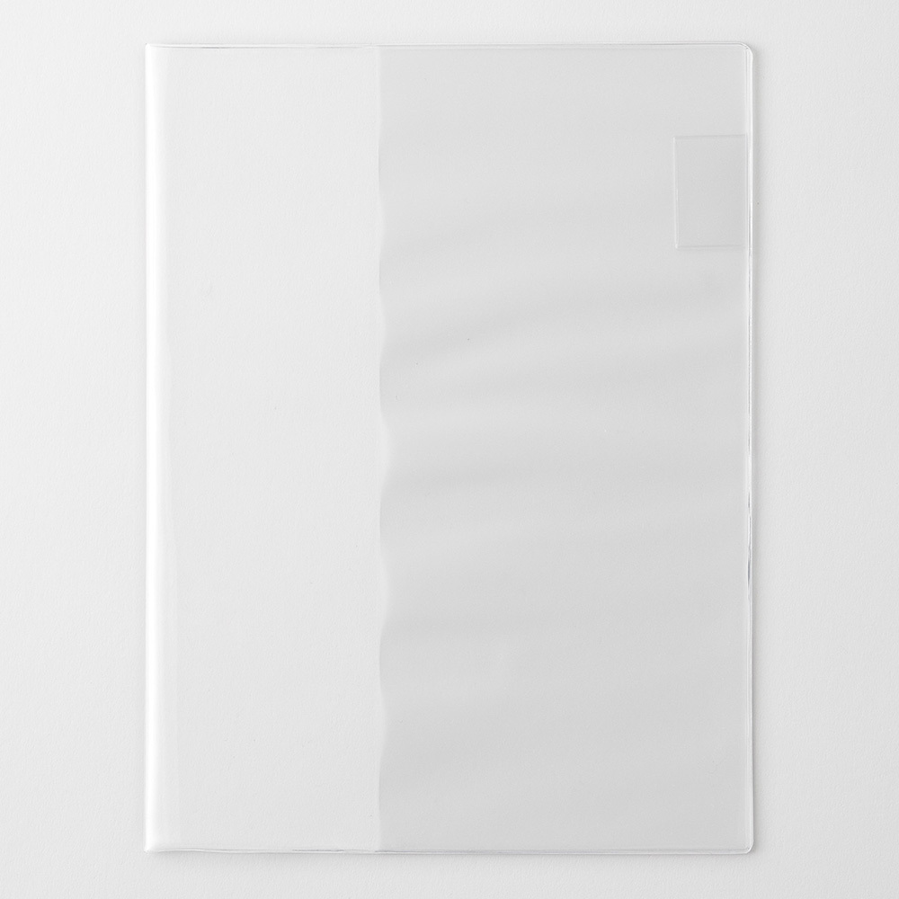 A5 一日一頁 書套 MD 筆記本 專用透明書套｜MD PRODUCTS 日本