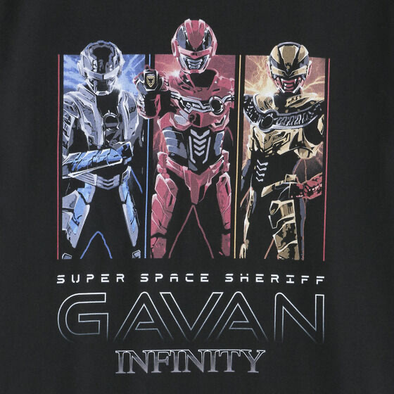246109 Pbandai 預訂 2026/4月 東映ヒーローTシャツ　超宇宙刑事ギャバン インフィニティ