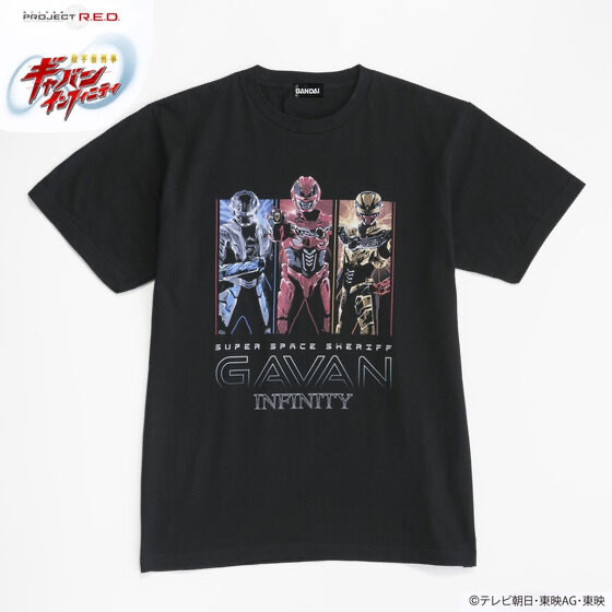 246109 Pbandai 預訂 2026/4月 東映ヒーローTシャツ　超宇宙刑事ギャバン インフィニティ