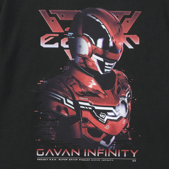 246114 Pbandai 預訂 2026/4月 超宇宙刑事ギャバン インフィニティ　Tシャツ　ギャバン・インフィニティ柄