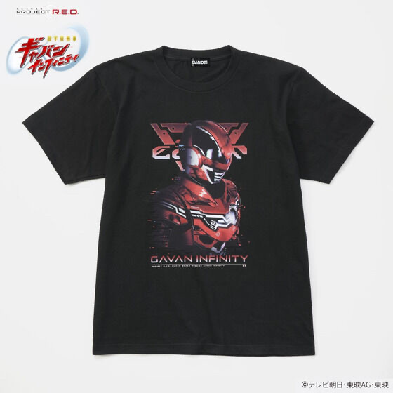 246114 Pbandai 預訂 2026/4月 超宇宙刑事ギャバン インフィニティ　Tシャツ　ギャバン・インフィニティ柄