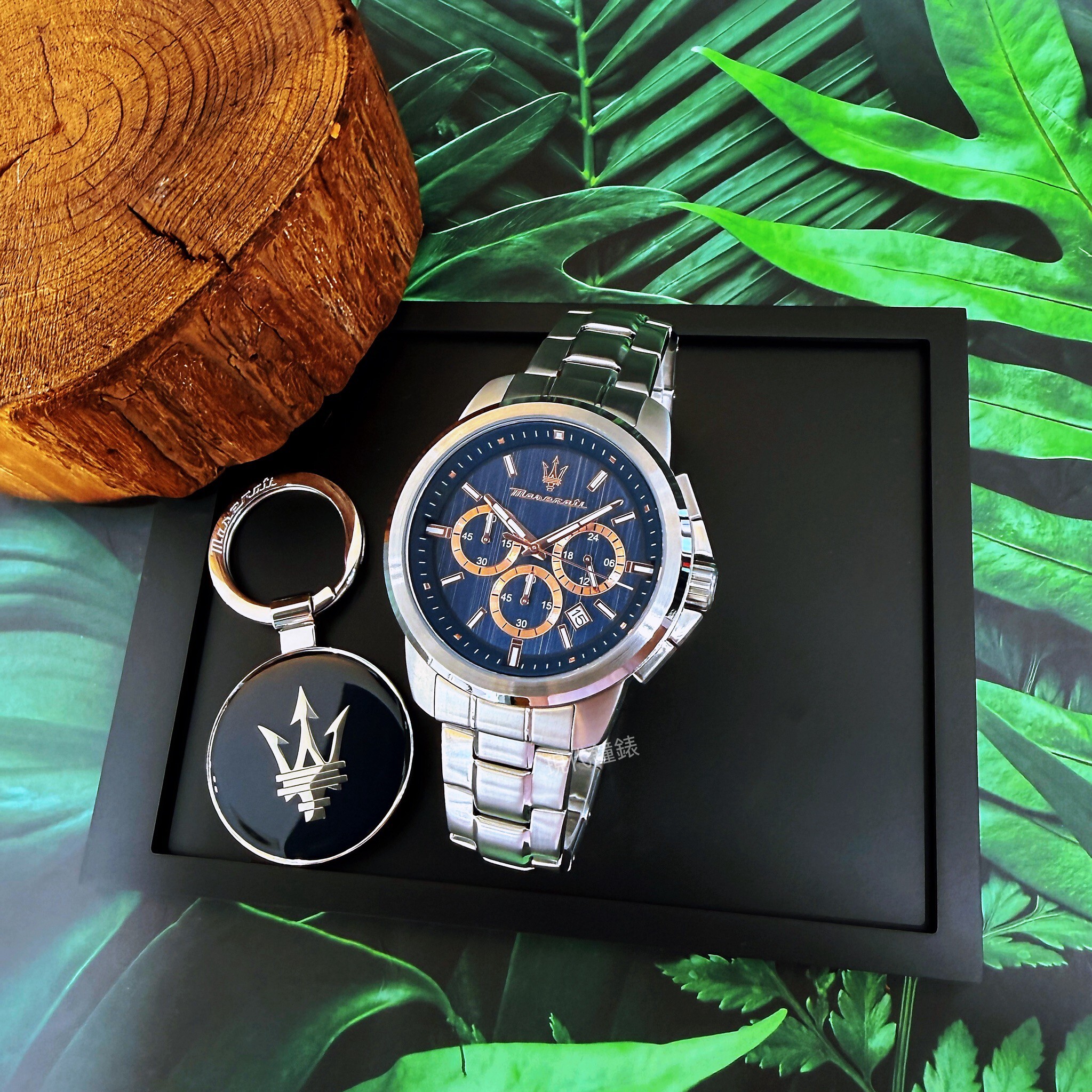 【Maserati瑪莎拉蒂】Successo 輝煌成就系列三眼腕錶R8873621037 44mm 現代鐘錶