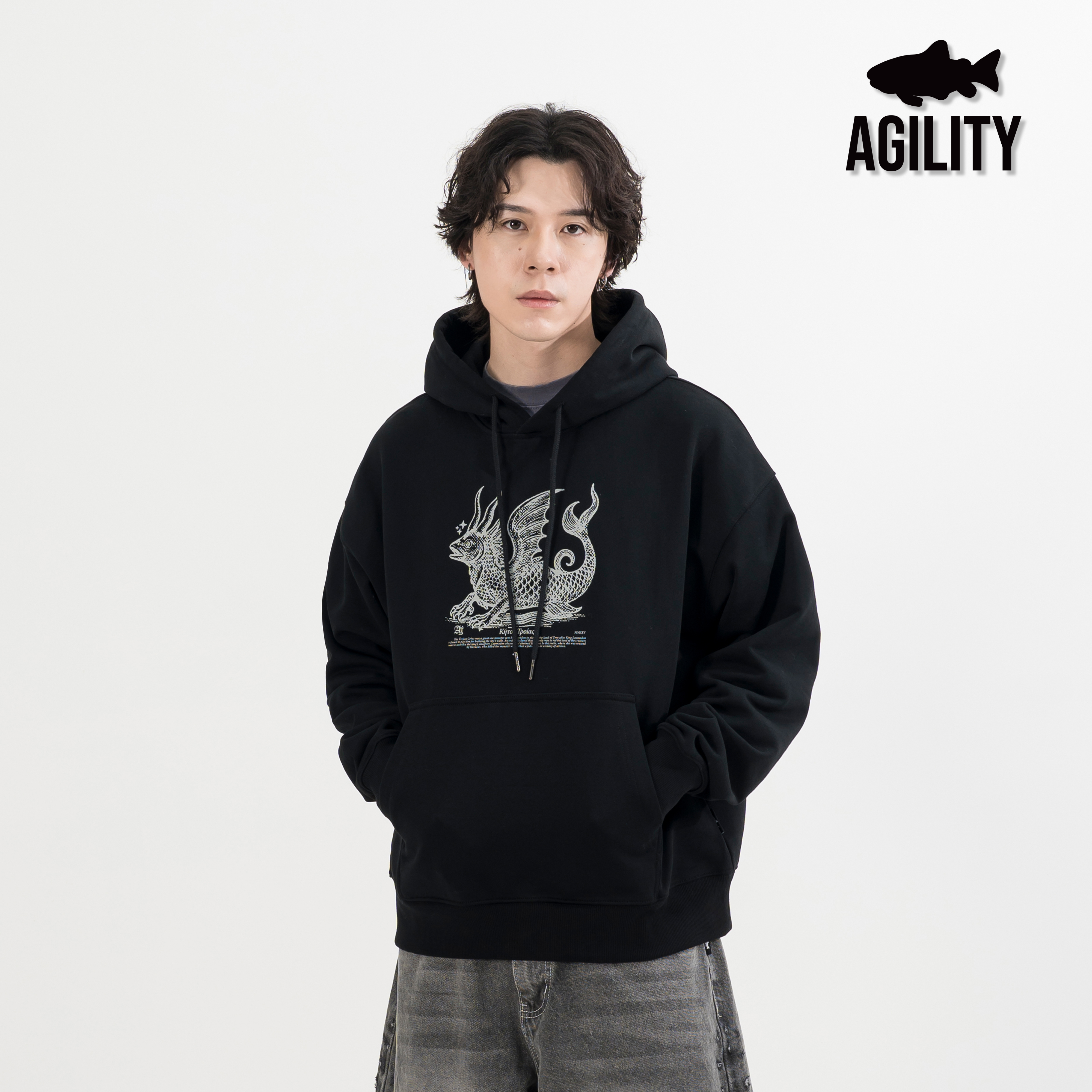 AGILITY Heavyweight Hoodie / Gallery of Art 藝術畫廊 帽Tee [H3-TAGA]