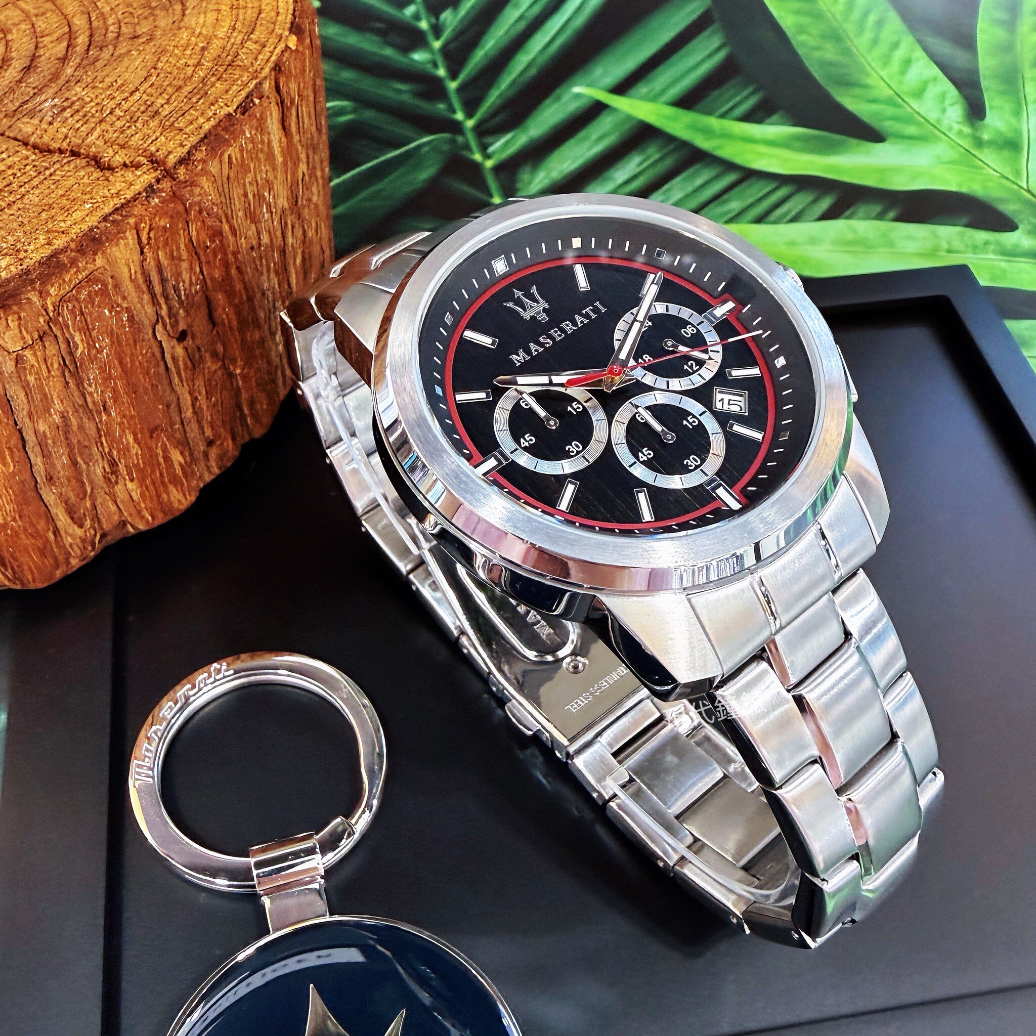 【Maserati瑪莎拉蒂】Successo 輝煌成就系列三眼腕錶R8873621009 44mm 現代鐘錶