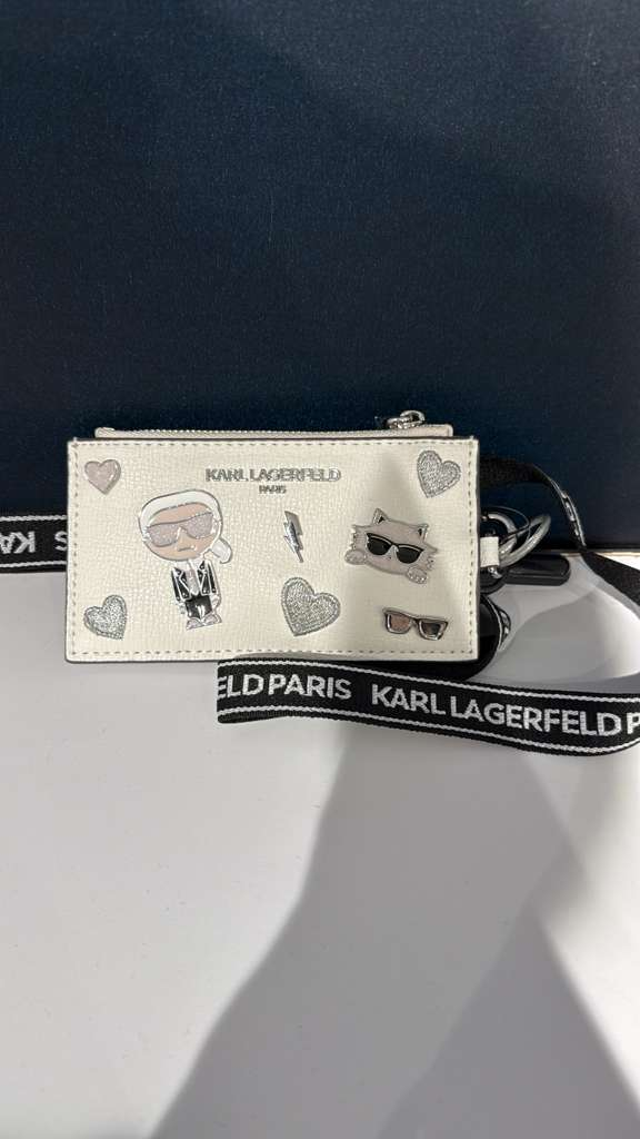 VM012 Karl lagerfiled 老佛爺與貓粗帶crossbody bag