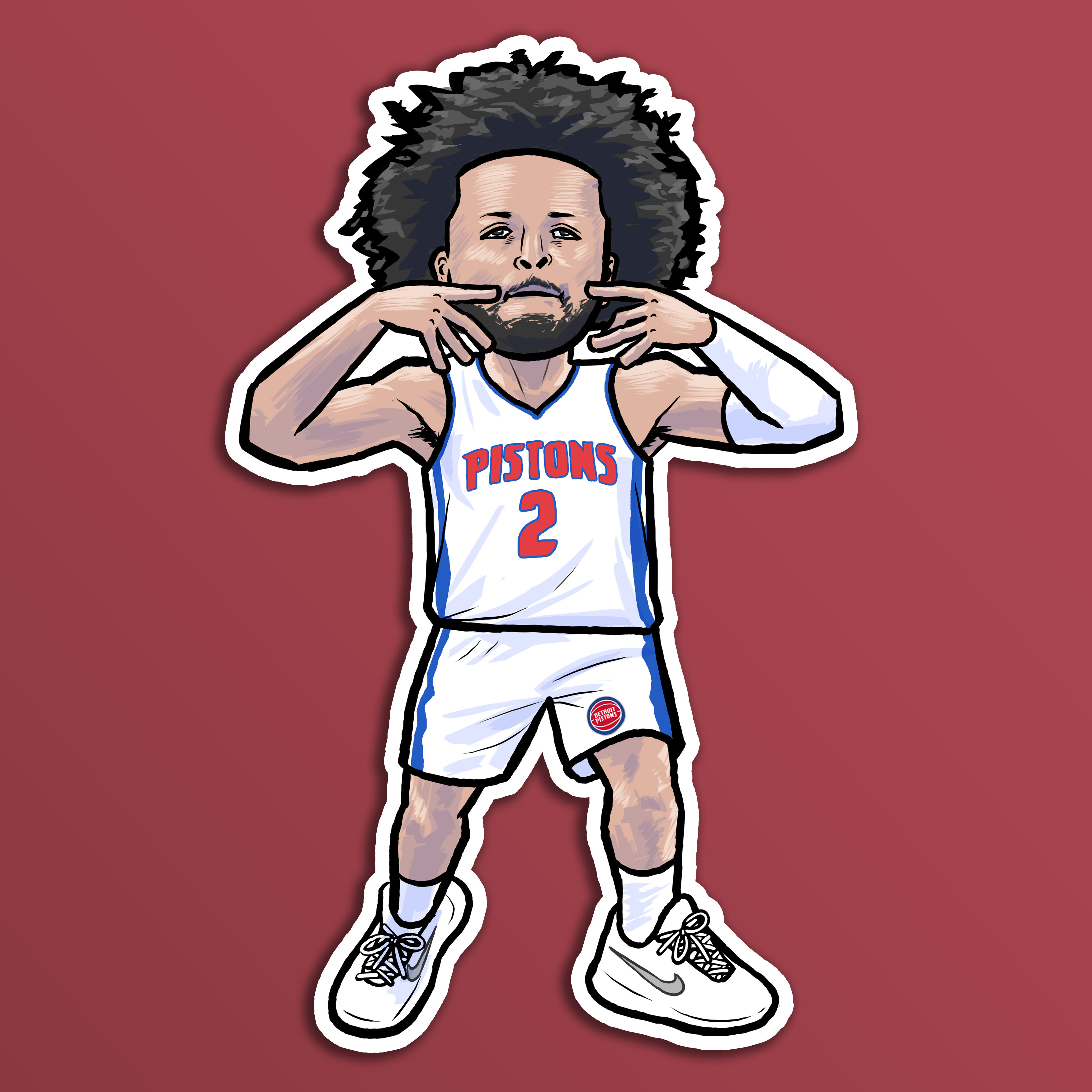 Cade Cunningham 貼紙