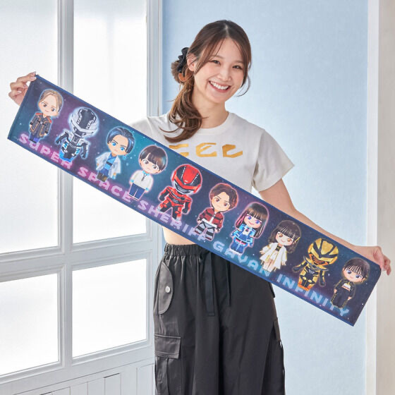 246339 Pbandai 預訂 2026/4月 超宇宙刑事ギャバン インフィニティ　デフォルメ　マフラータオル